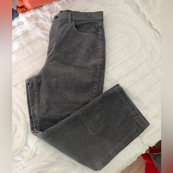LOFT Denim - LOFT Gray Corduroy Jeans